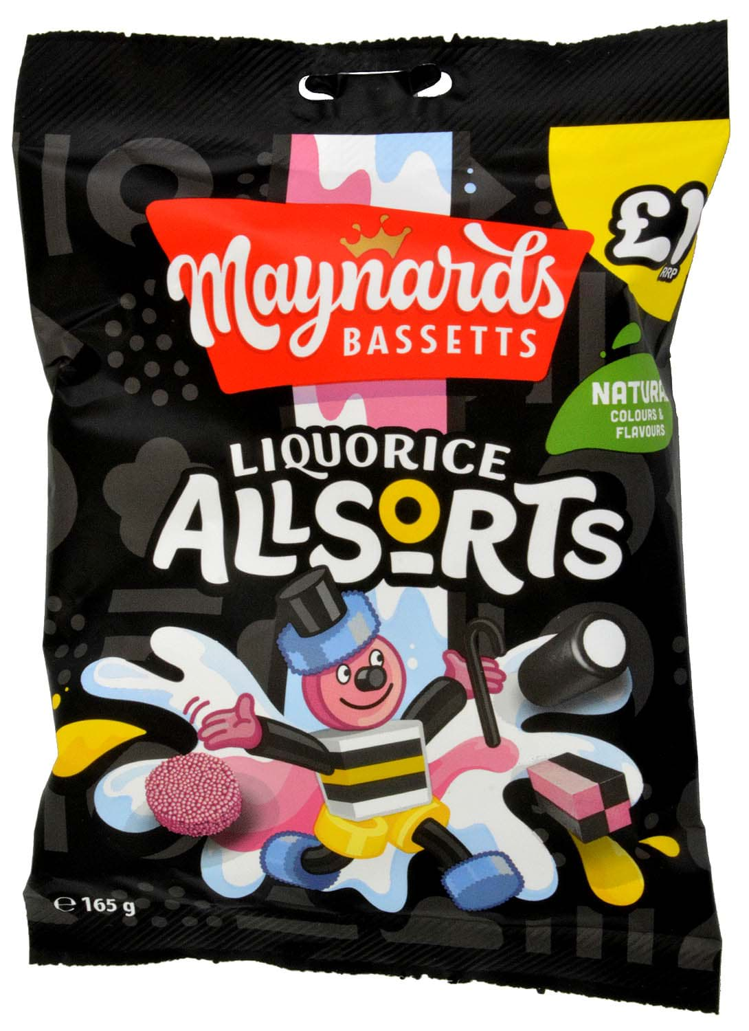 Picture of Maynards Bassetts Liquorice Allsorts 130g