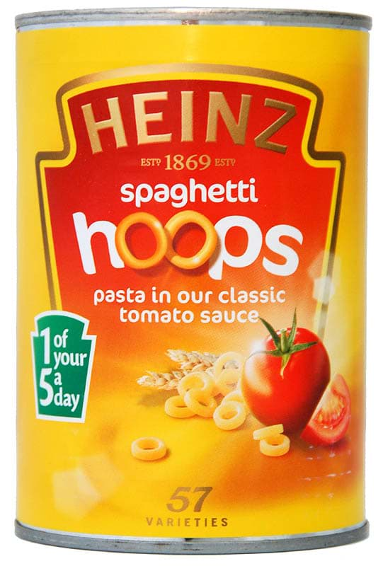 Bild von Heinz Spaghetti Hoops 400g