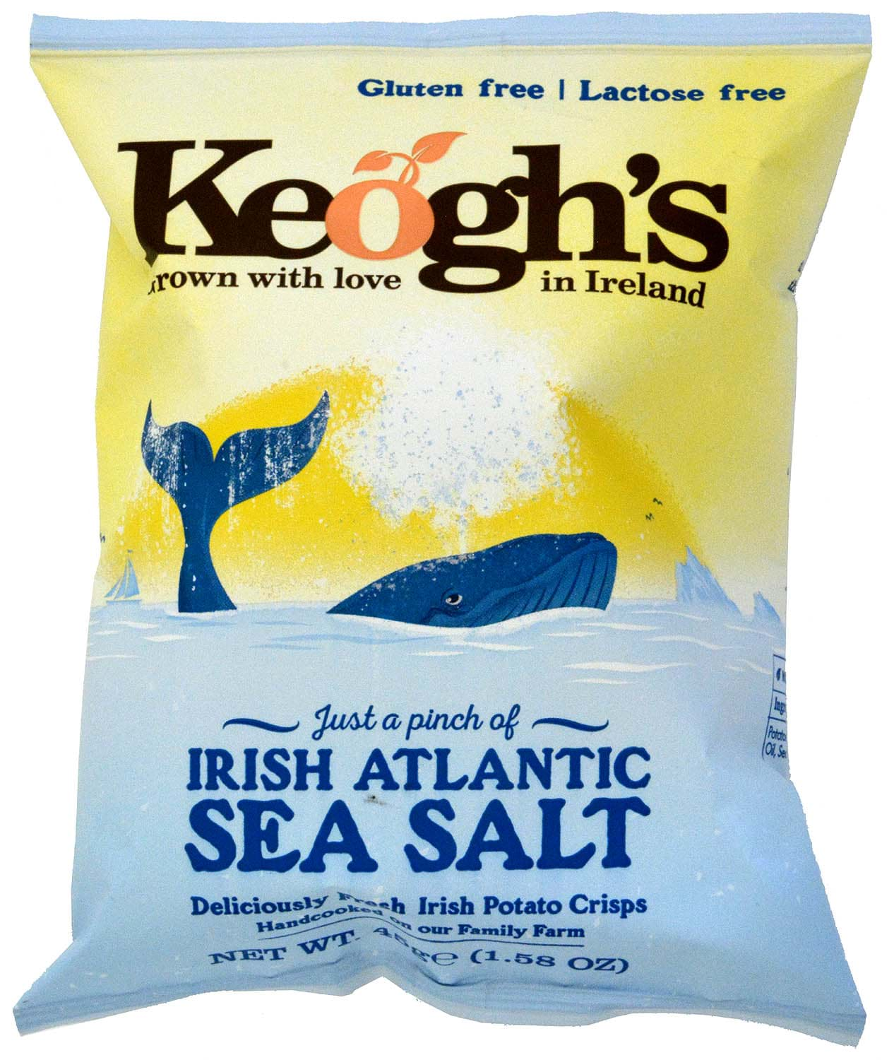 Picture of Keoghs Irish Atlantic Sea Salt Crisps 45g