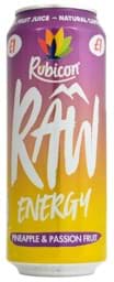 Picture of Rubicon RAW Energy Pineapple & Passion Fruit Juice Drink 500ml