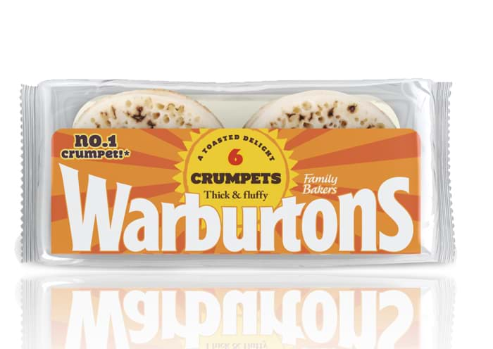 Bild von Warburtons 6 Crumpets 330g