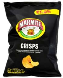 Bild von Marmite Crisps 65g Kartoffelchips