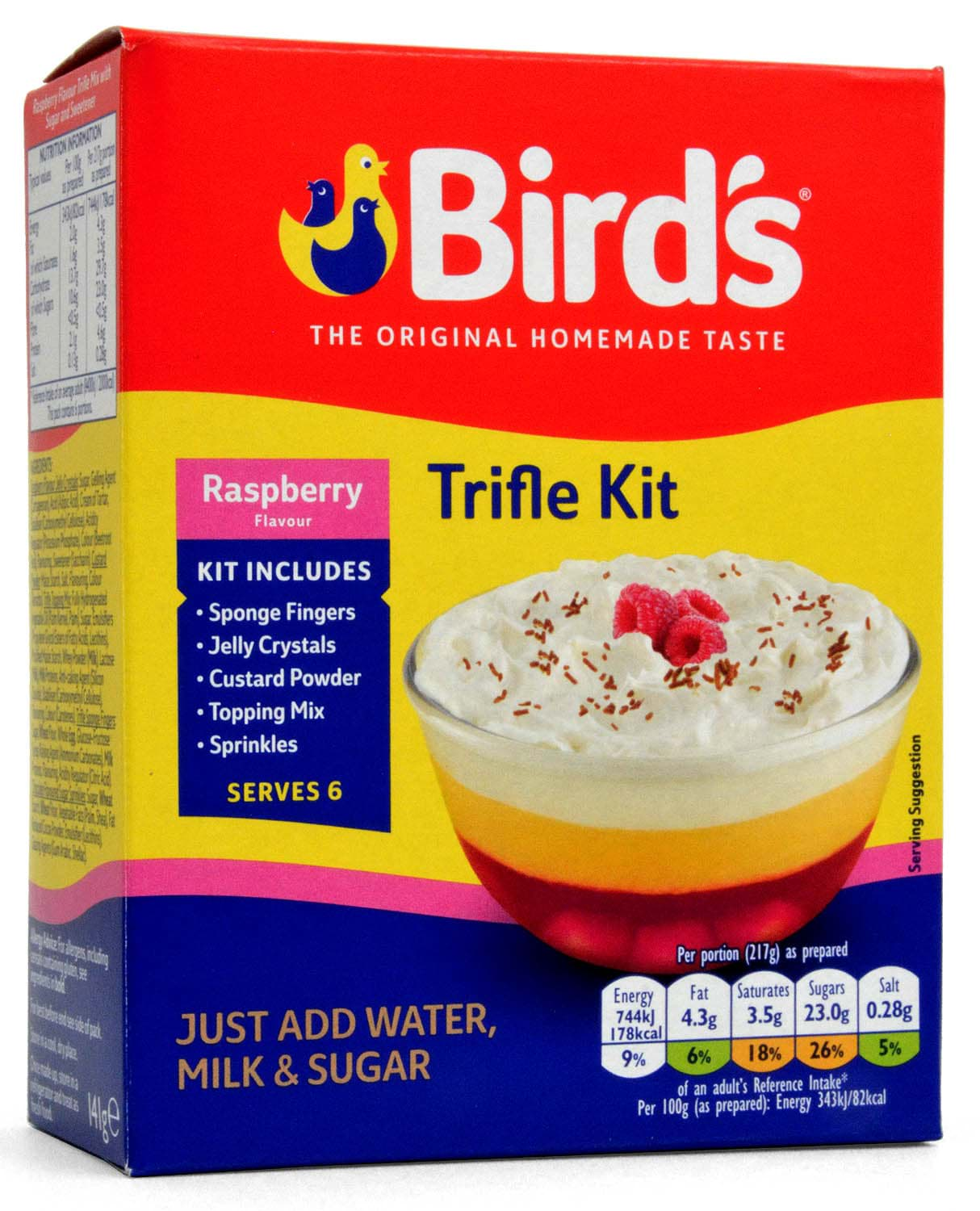 Bild von Birds Trifle Raspberry 141g