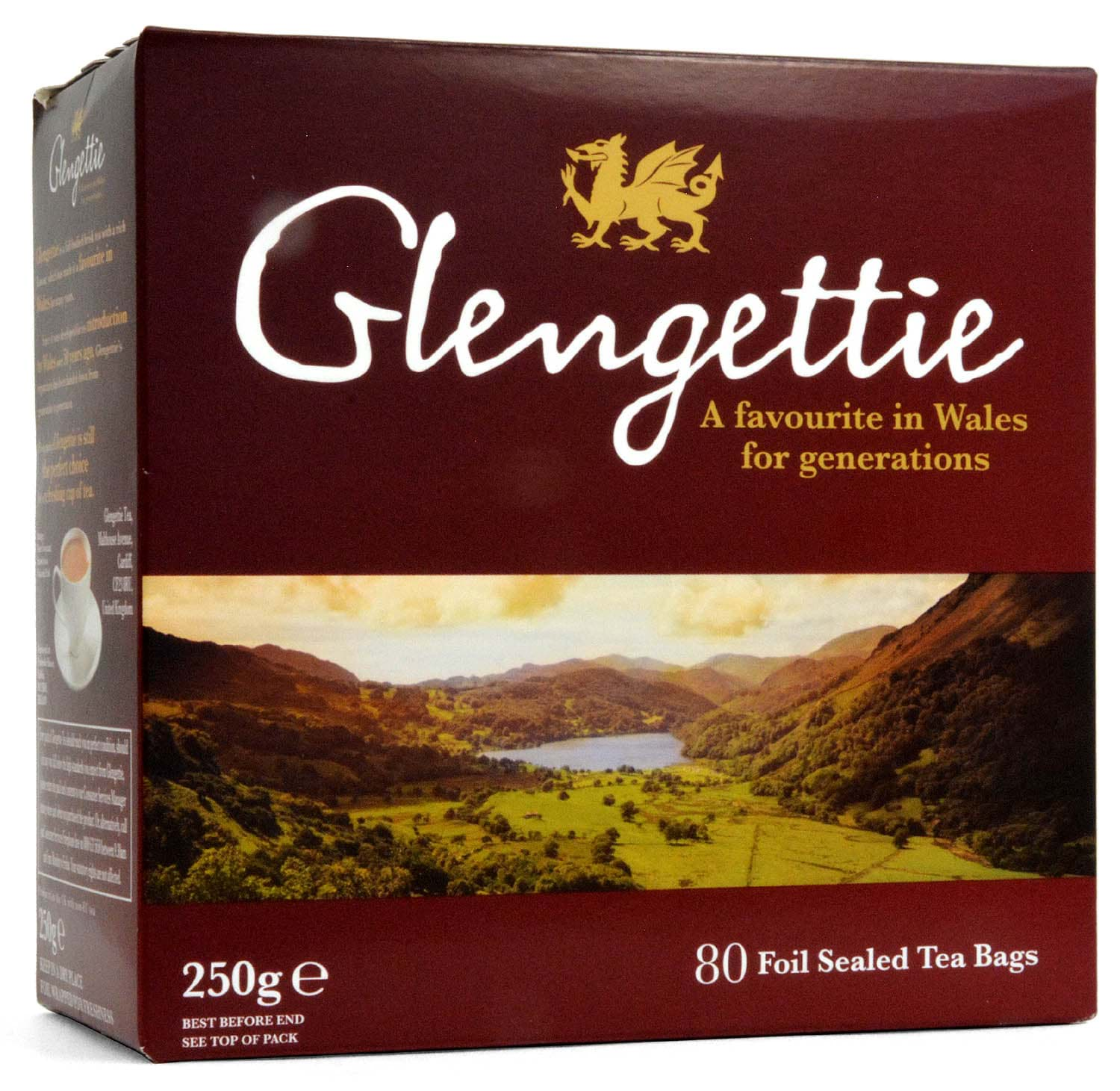 Bild von Glengettie 80 Teebeutel - 250 g