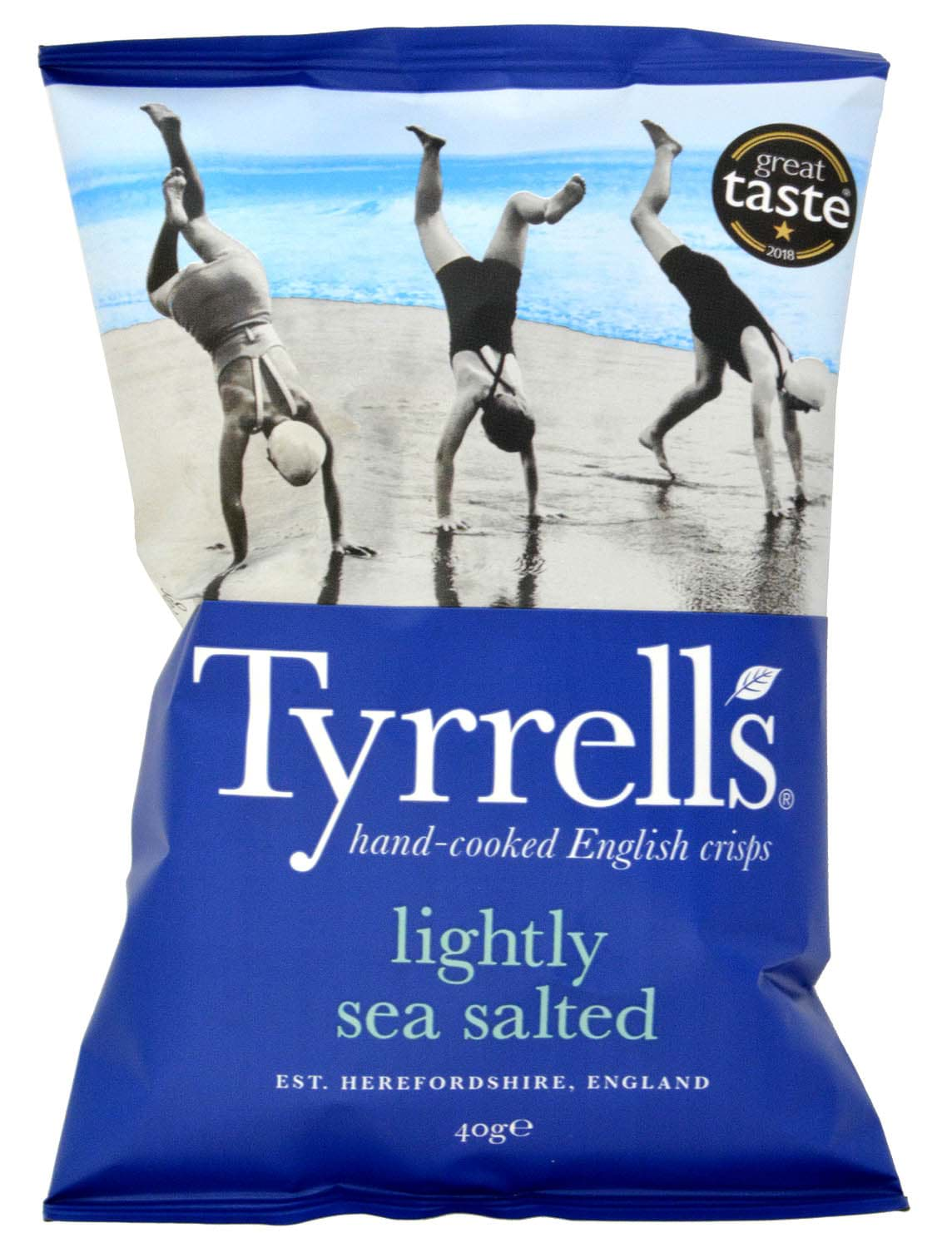 Bild von Tyrrells Lightly Sea Salted Crisps 40g