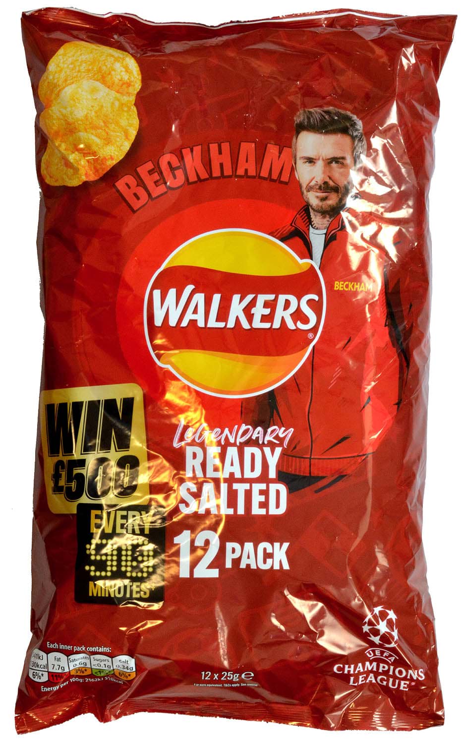 Picture of Walkers Ready Salted, 12 x 25g Pack