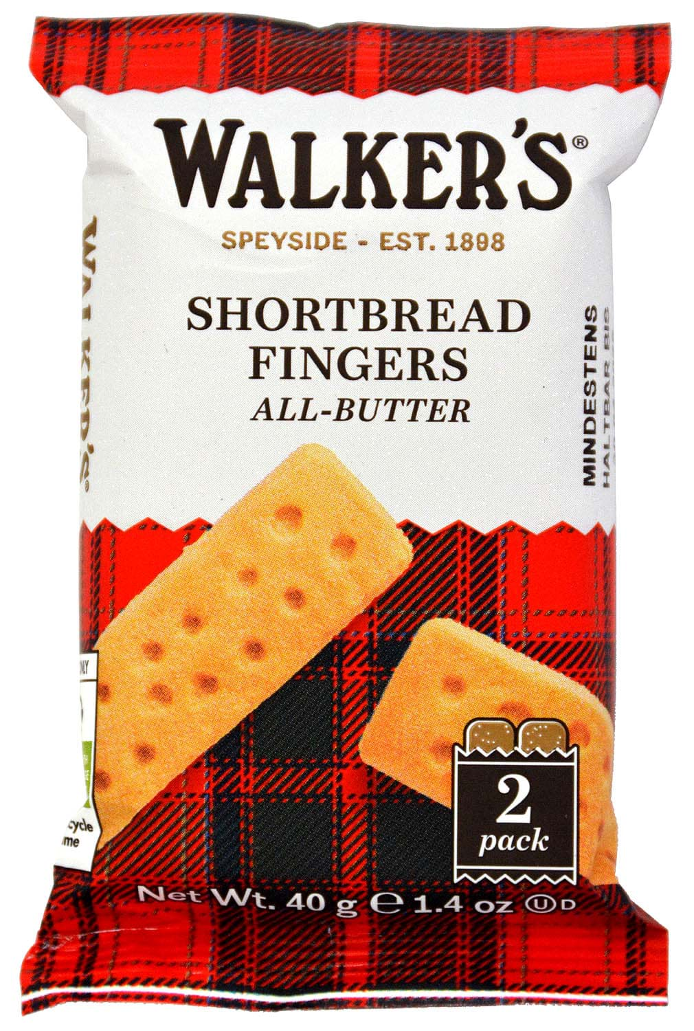 Bild von Walkers Shortbread Fingers 2er-Pack