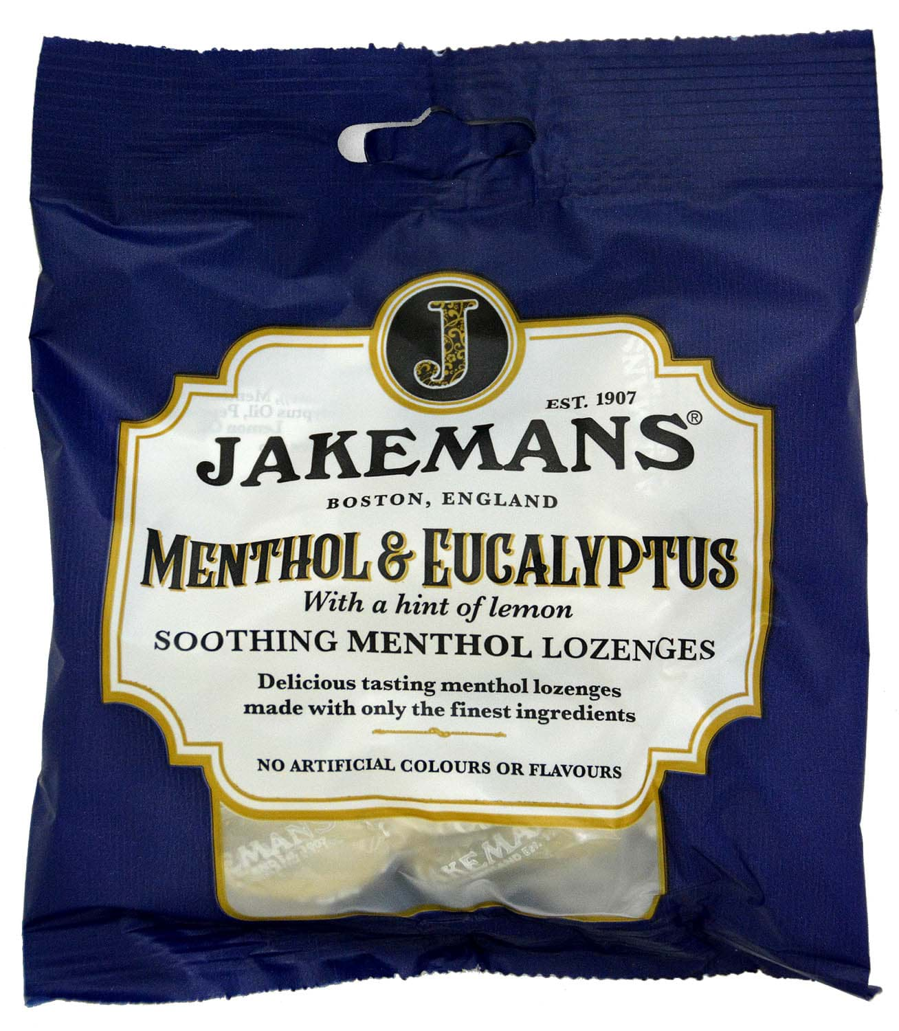 Bild von Jakemans Menthol & Eucalyptus Lozenges 73g