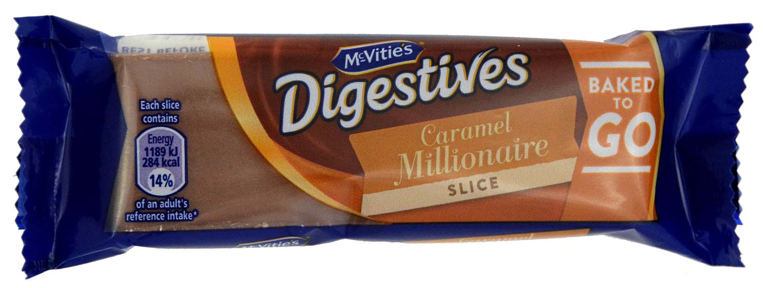 Bild von McVities Digestive Caramel Millionaire Slice 51.5g