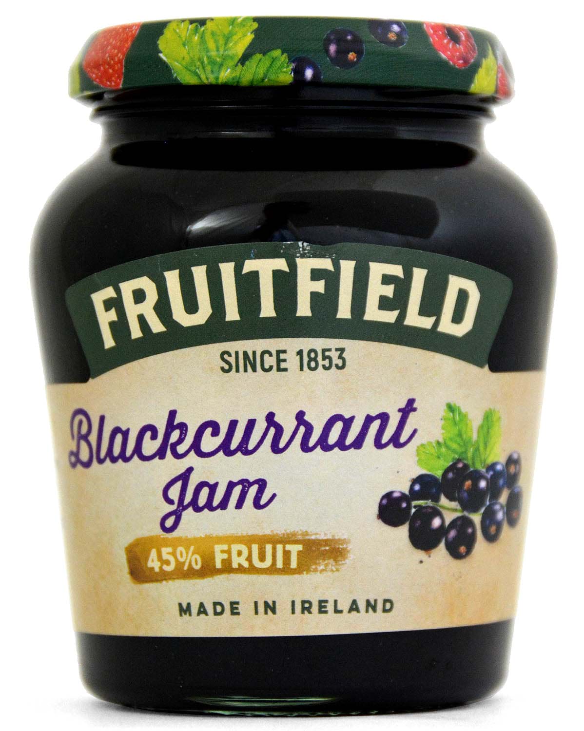Picture of Fruitfield Blackcurrant Jam 330g