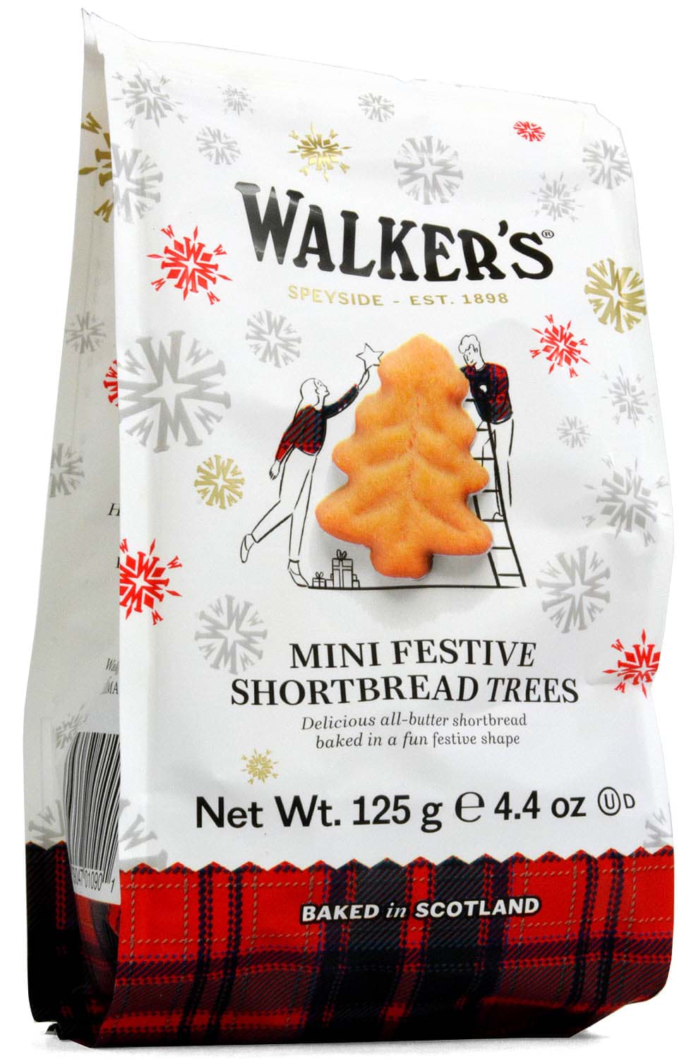 Bild von Walkers Mini Festive Shortbread Trees 125g