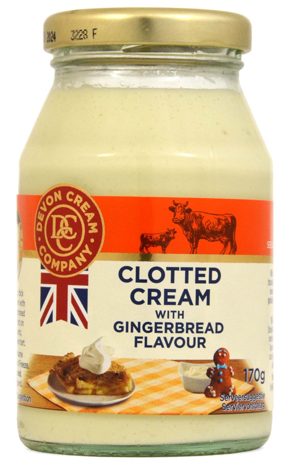 Bild von Clotted Cream with Gingerbread Flavour 170g