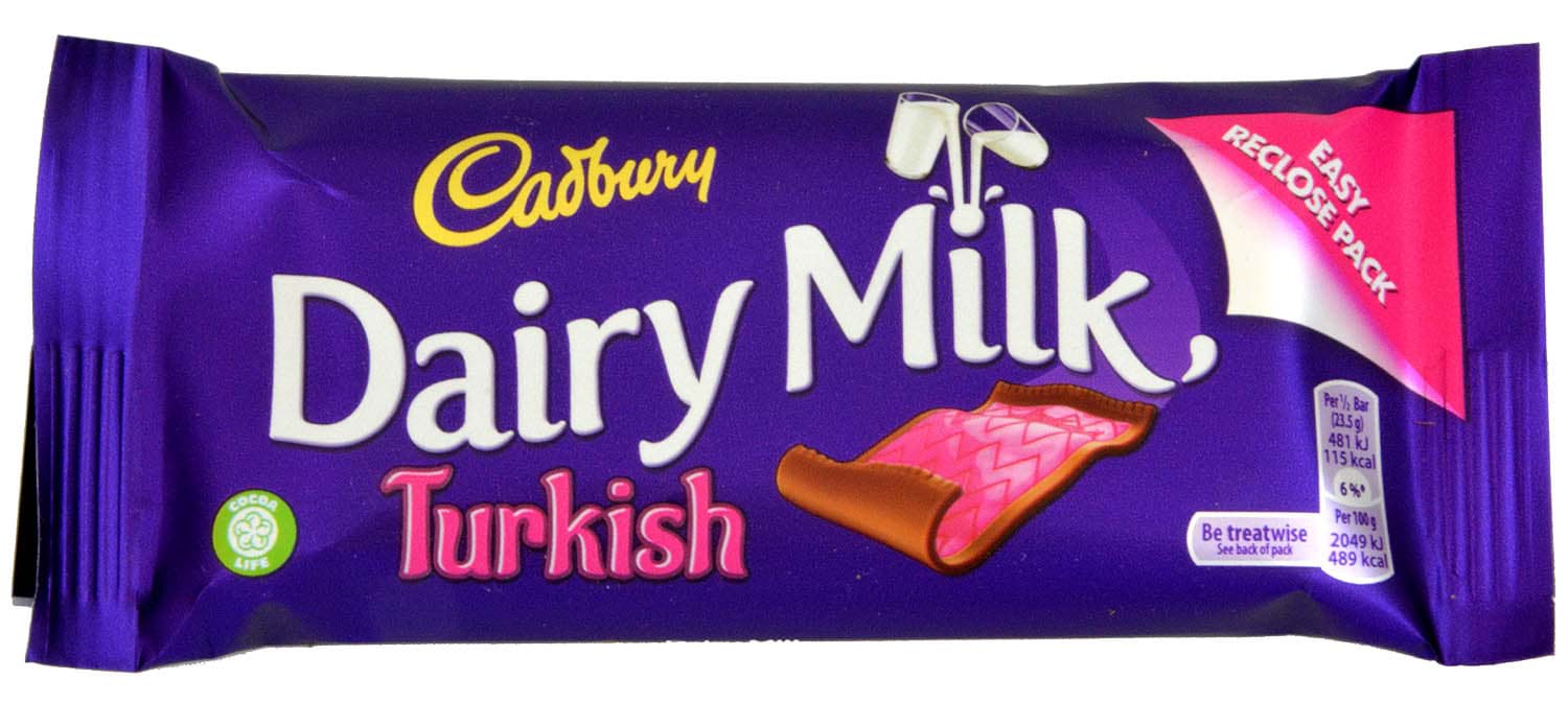 Bild von Cadbury Dairy Milk Turkish 47g