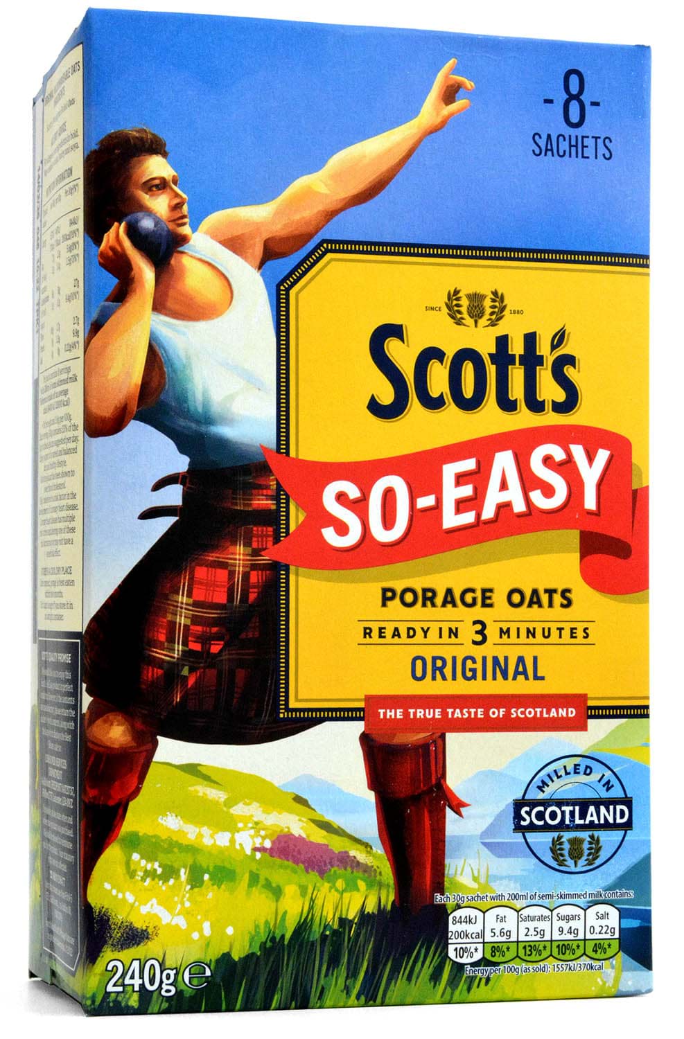 Bild von Scotts So-Easy Original Porage Oats 8 Sachets 240g