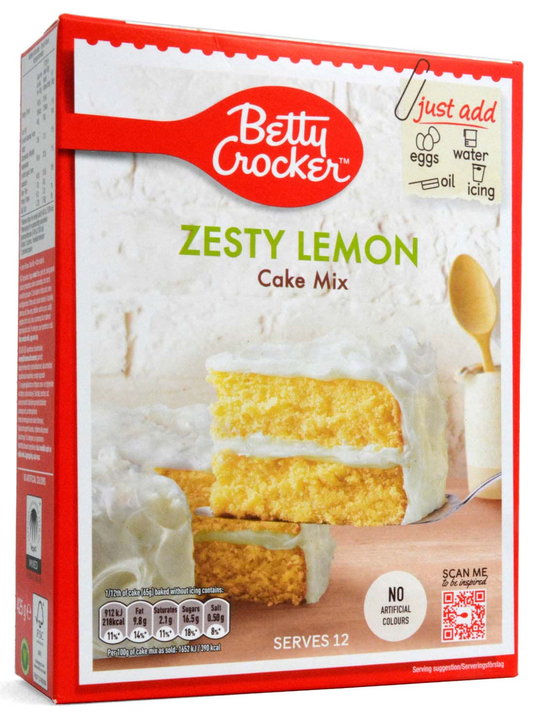 Bild von Betty Crocker Zesty Lemon Cake Mix 425g