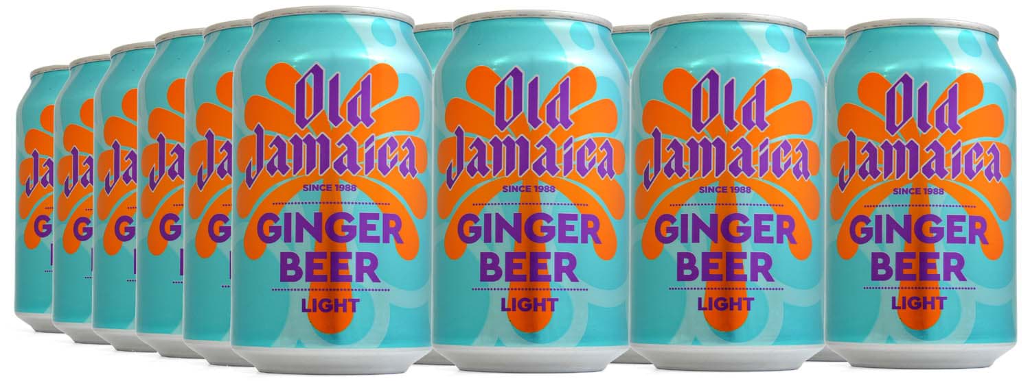 Bild von Old Jamaica Light Ginger Beer 24 x 330ml Dosen