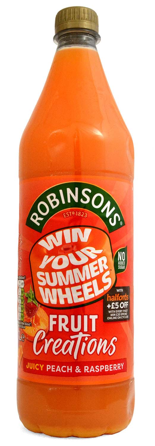Bild von Robinsons Fruit Creations Peach & Raspberry 1 Litre
