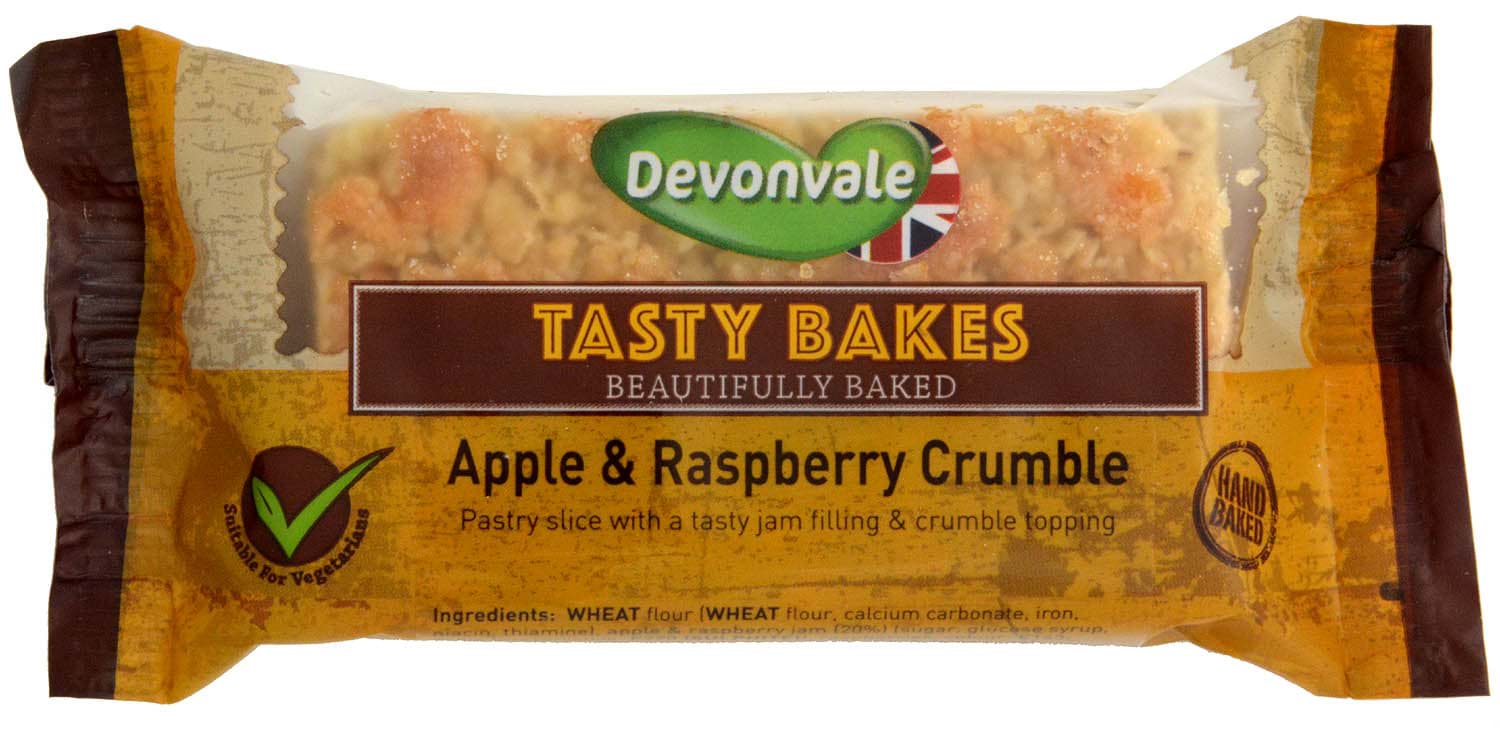 Bild von Devonvale Apple & Raspberry Crumble 80g