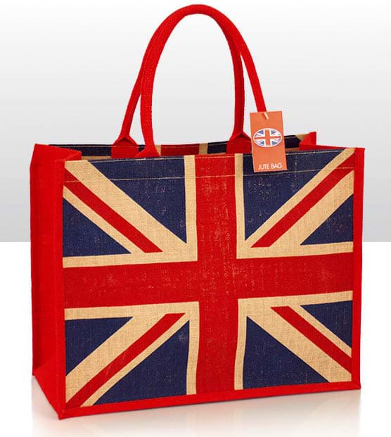 Bild von Union Jack Jute Shopper