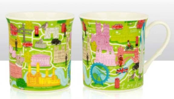 Bild von London Map Mug