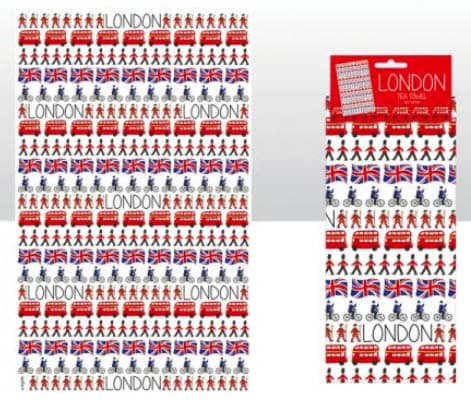 Bild von London Repeat Tea Towel