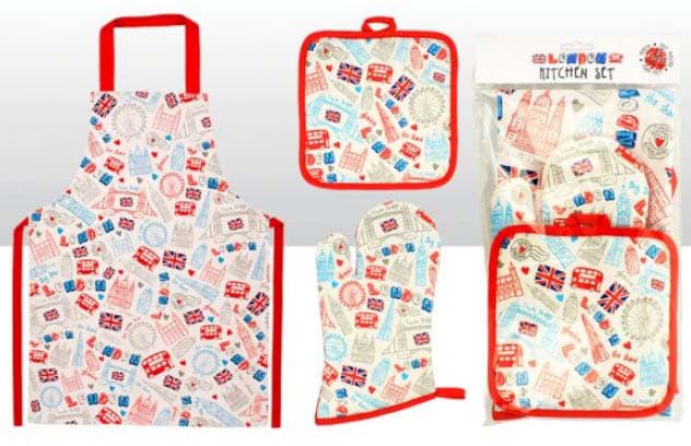 Bild von London Doodles Kitchen Set