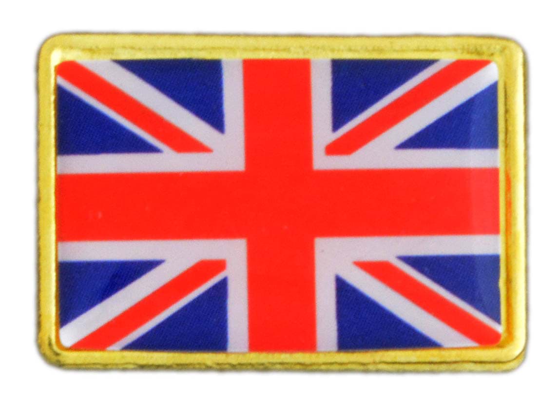 Bild von Union Jack Rectangular Pin