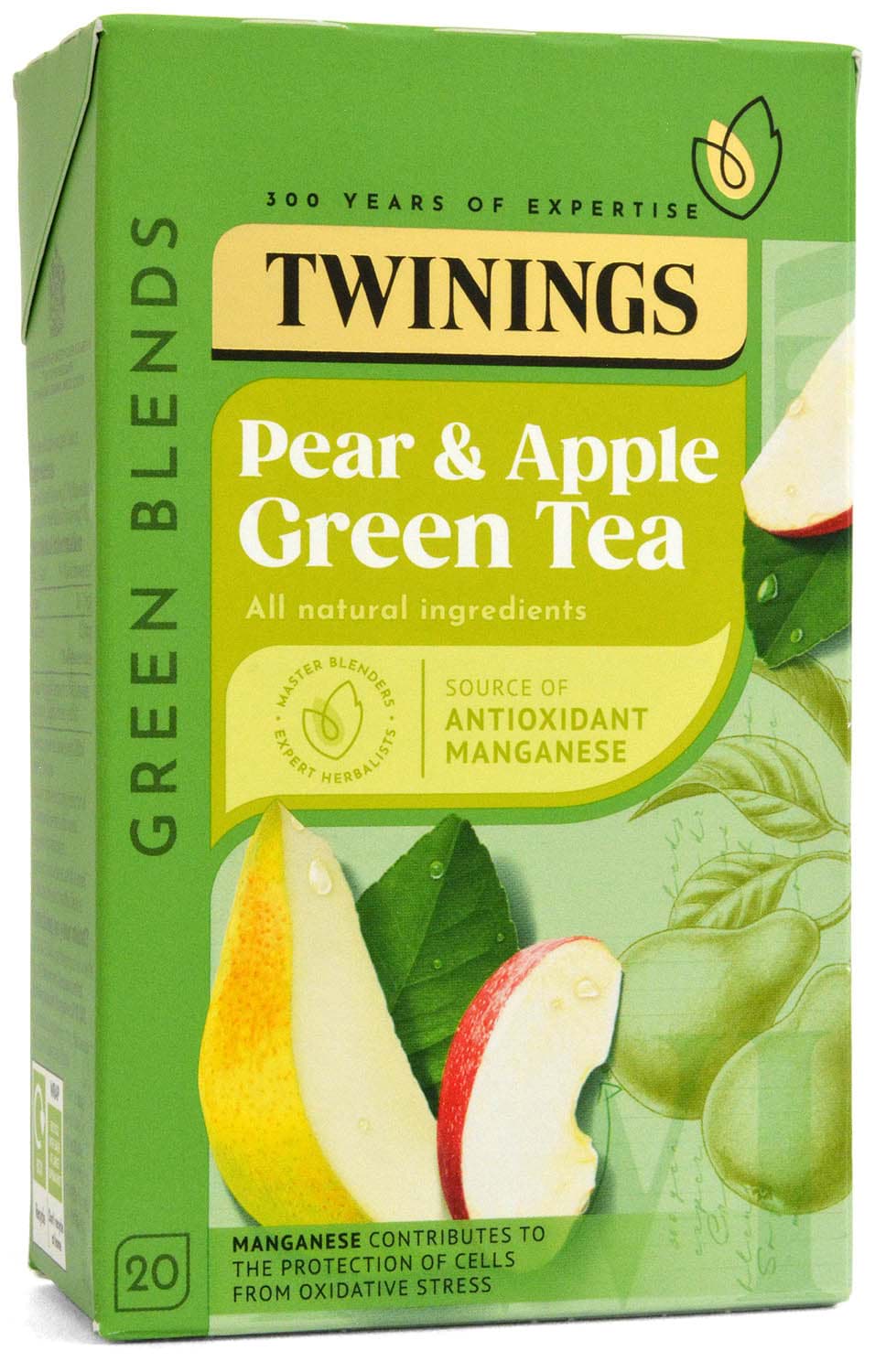 Bild von Twinings Green Tea Pear & Apple - Apfel & Birne 20 Beutel