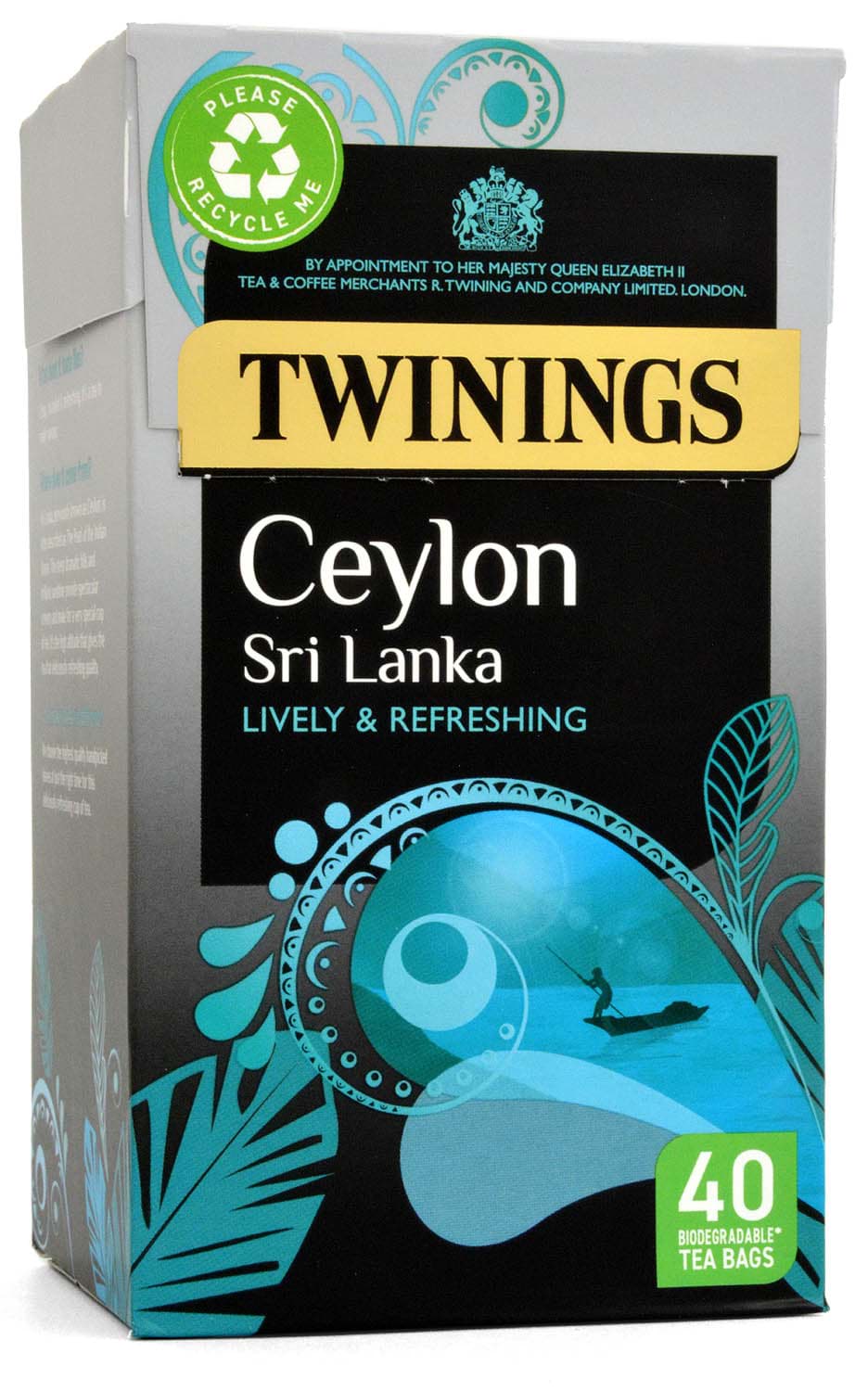 Bild von Twinings Ceylon/Sri Lanka 40 Tea Bags - 100g