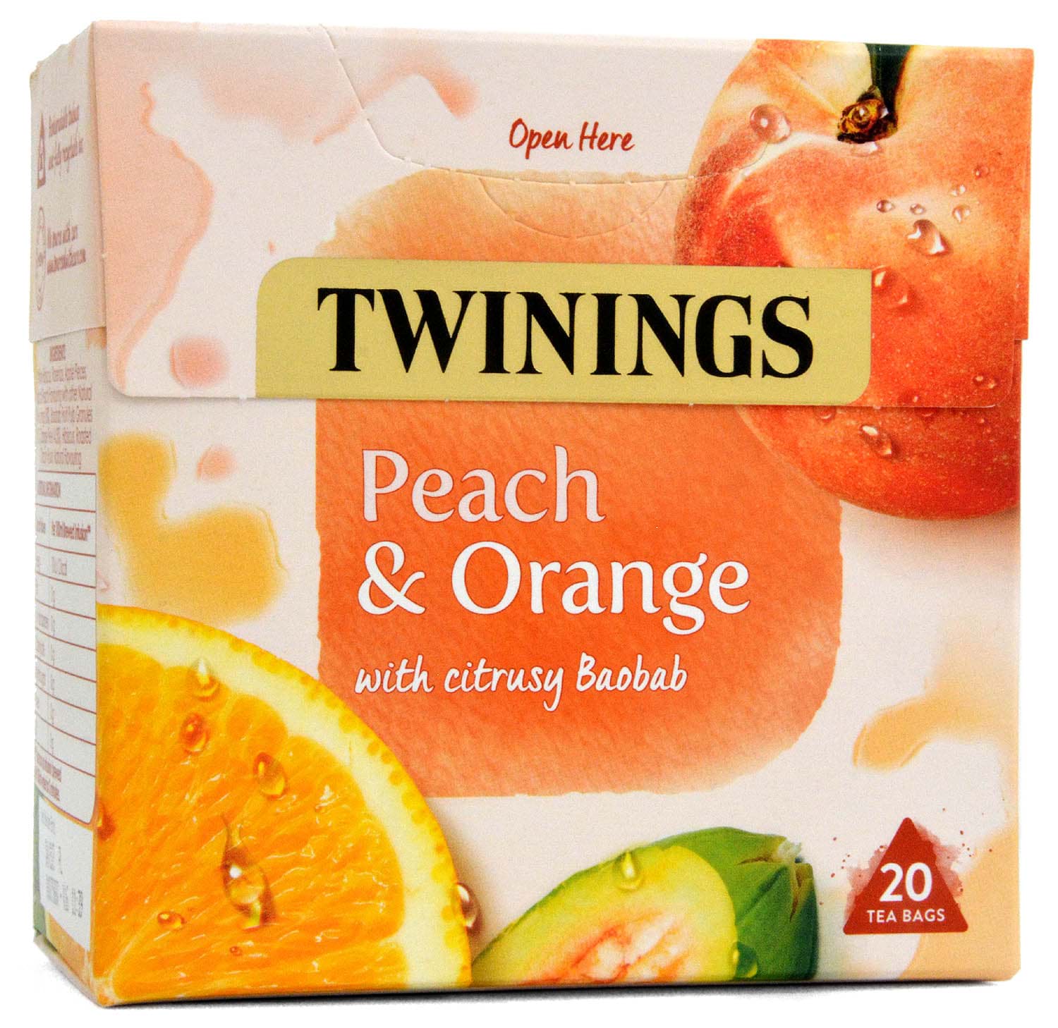 Bild von Twinings Peach & Orange Infusion 20 Tea Bags - 40g