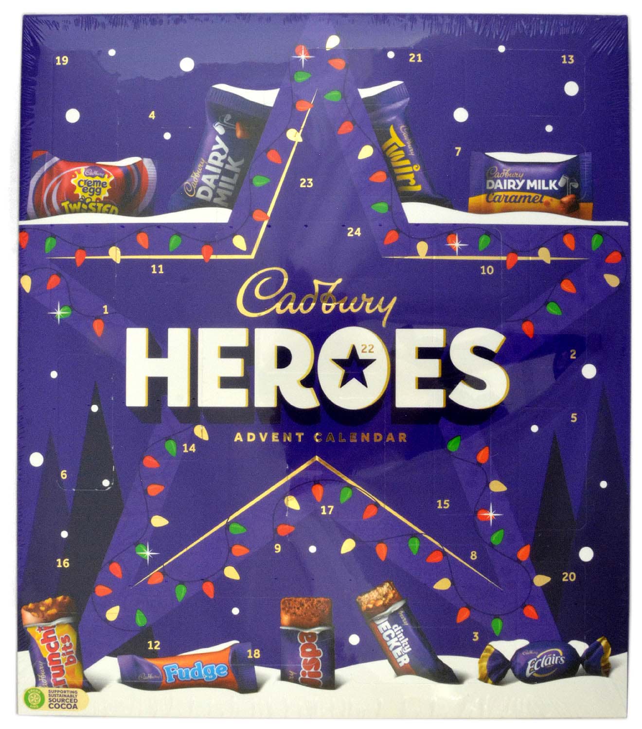 Bild von Cadbury Heroes Advent Calendar 230g