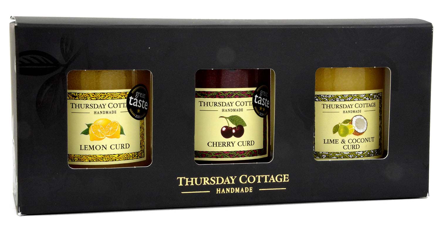 Bild von Thursday Cottage Deluxe Curds Trio Gif Pack 3 x 110g