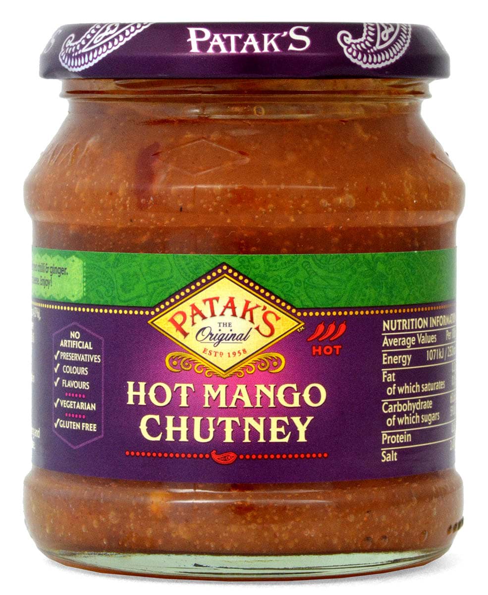 Bild von Pataks Hot Mango Chutney 340g