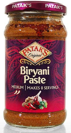 Bild von Pataks Biryani Curry Paste 283g