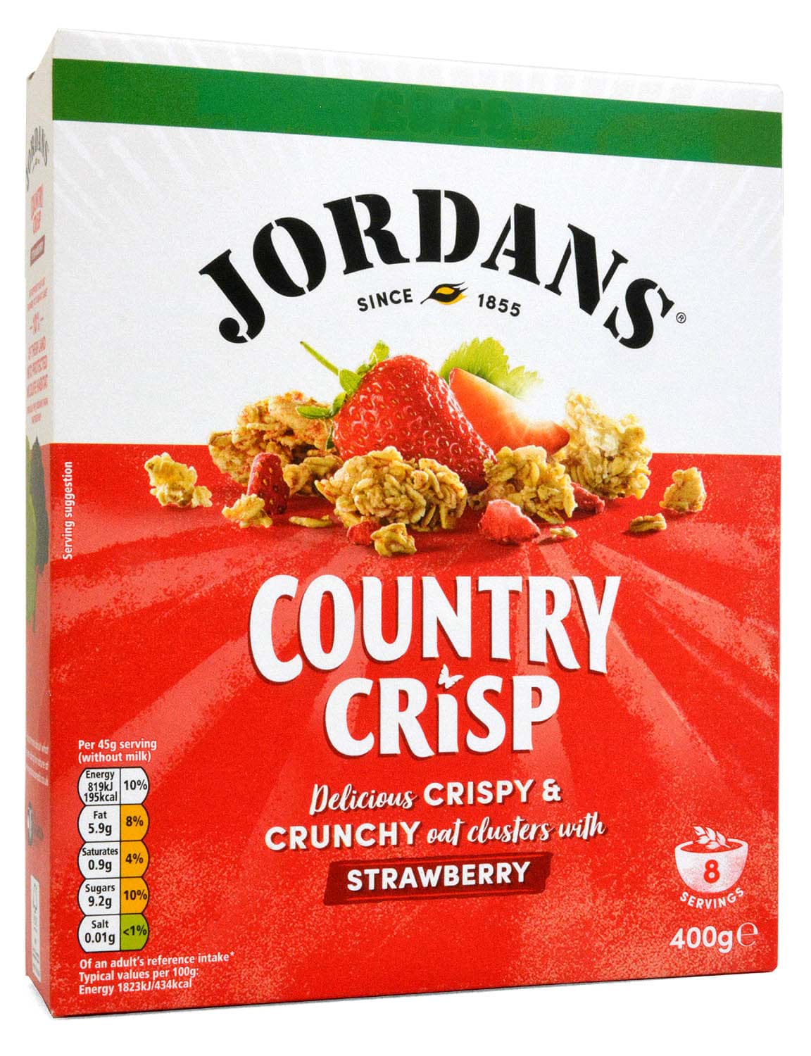 Bild von Jordans Country Crisp Strawberries 400g