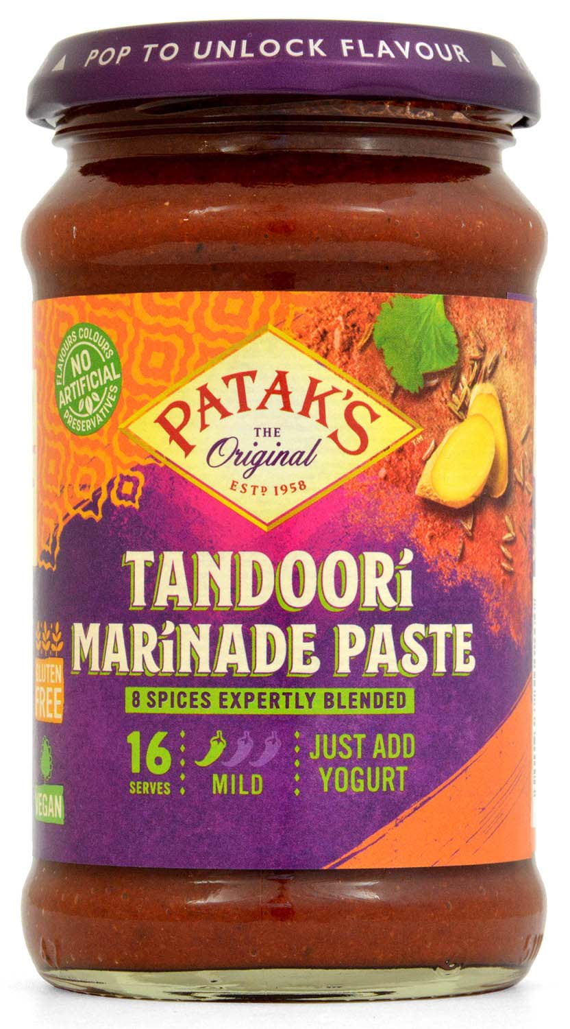 Bild von Pataks Tandoori Spice Marinade Curry Paste 312g