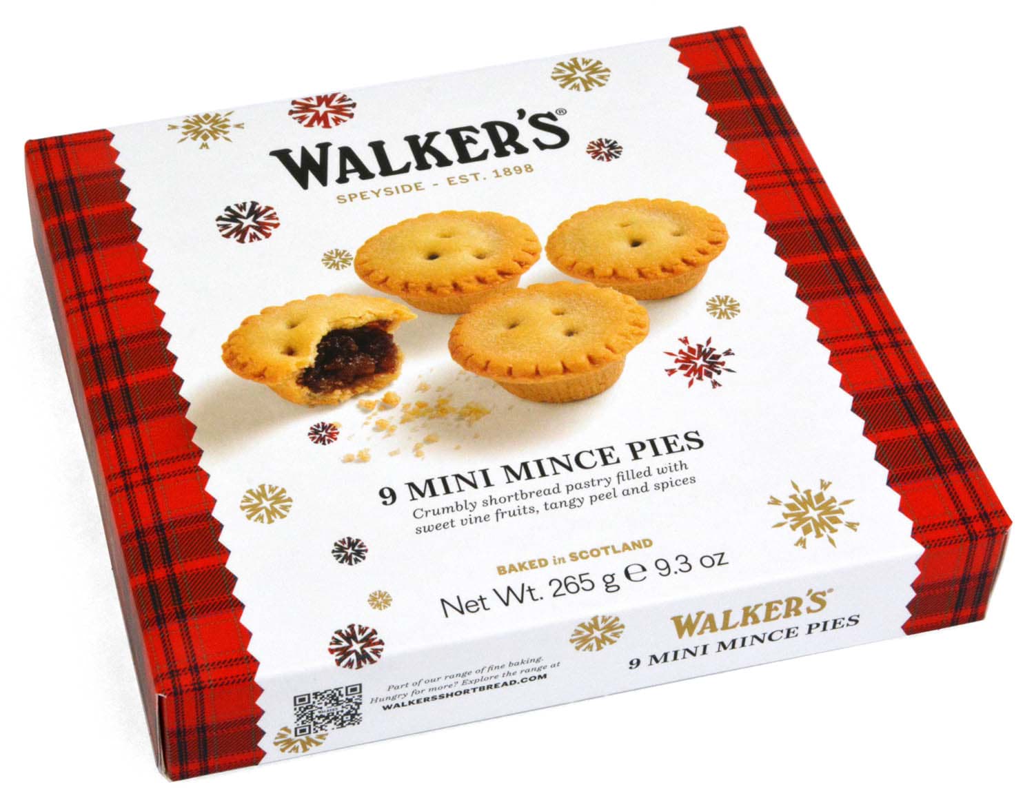 Bild von Walkers 9 Luxury Miniature Mince Pies 225g