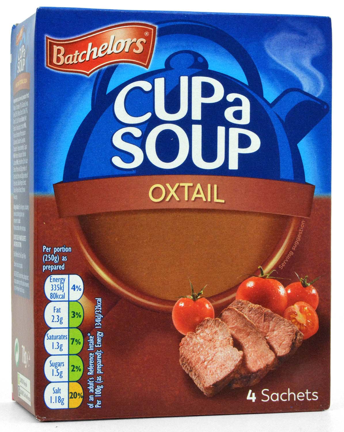 Bild von Batchelors Cup a Soup Oxtail 4 sachets