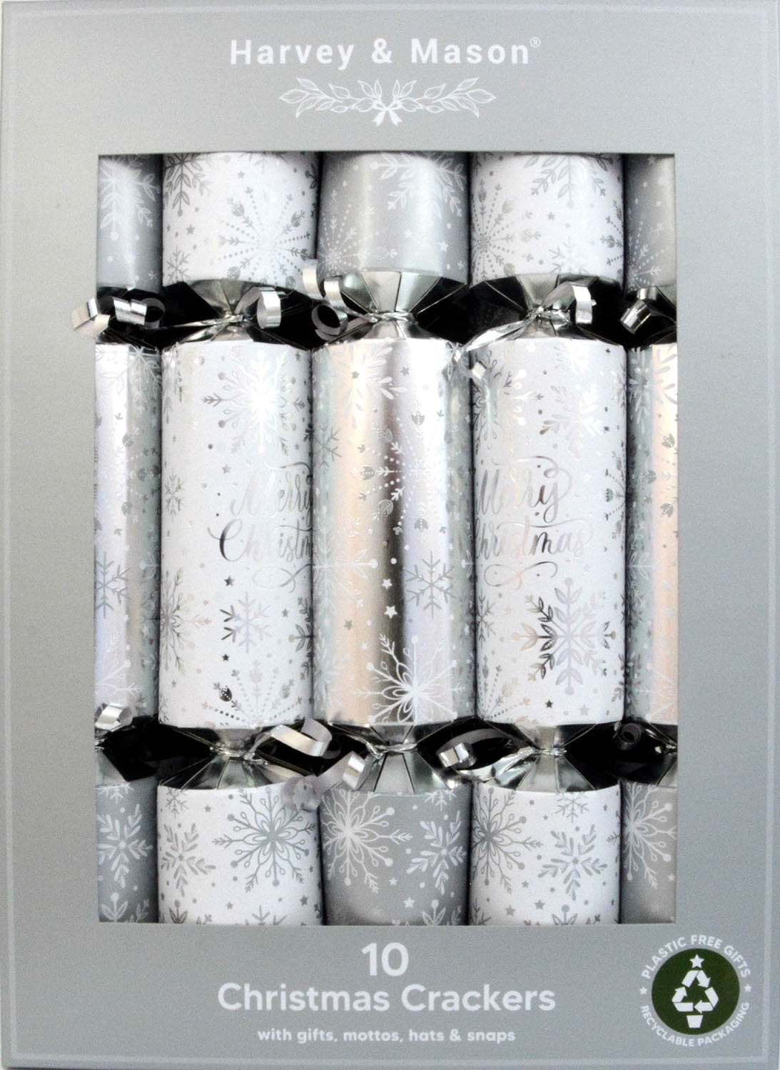 Bild von Harvey & Mason 10 Luxury Crackers Deer
