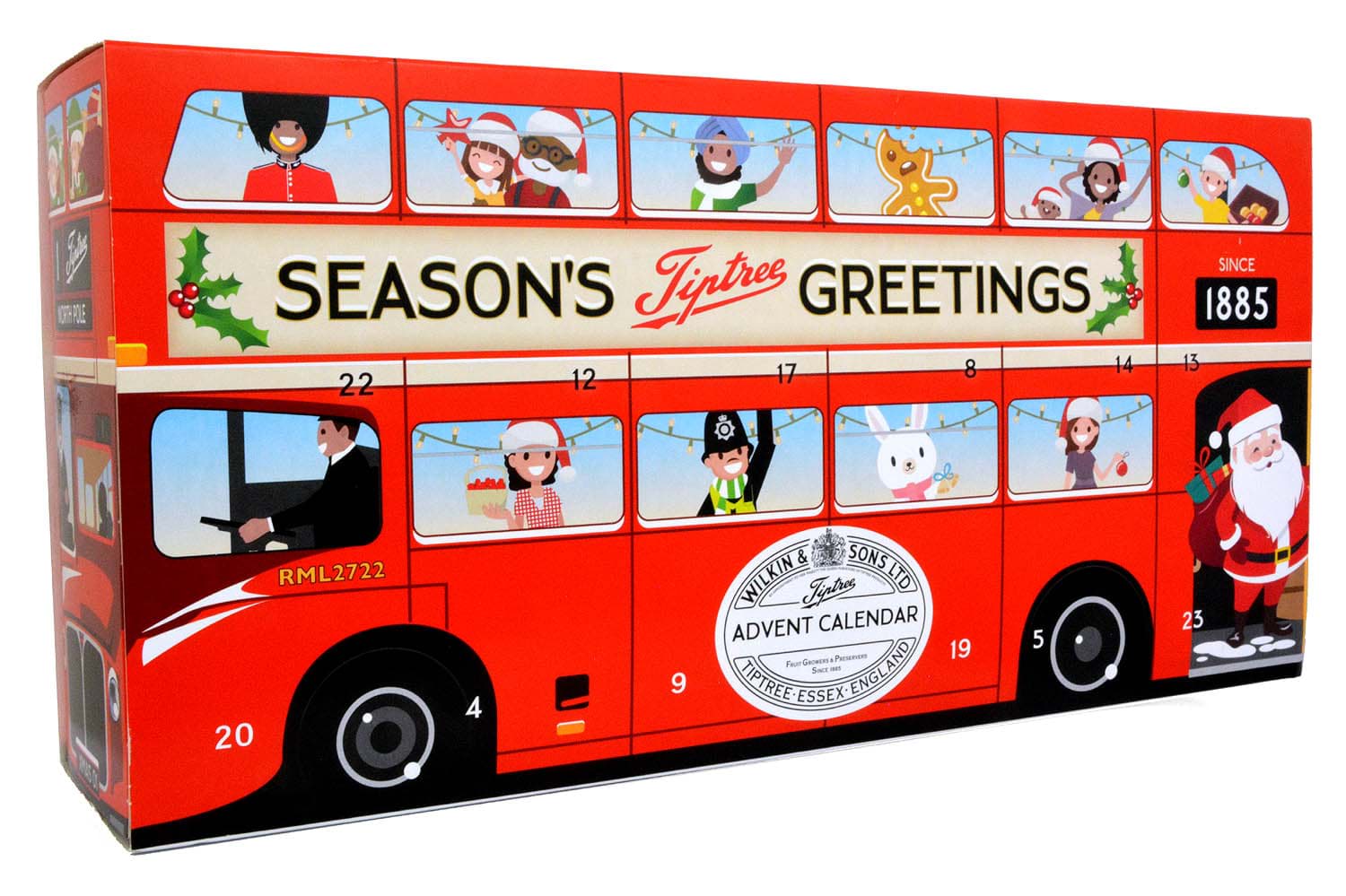 Bild von Wilkin & Sons Advent Calendar 24 x 42g