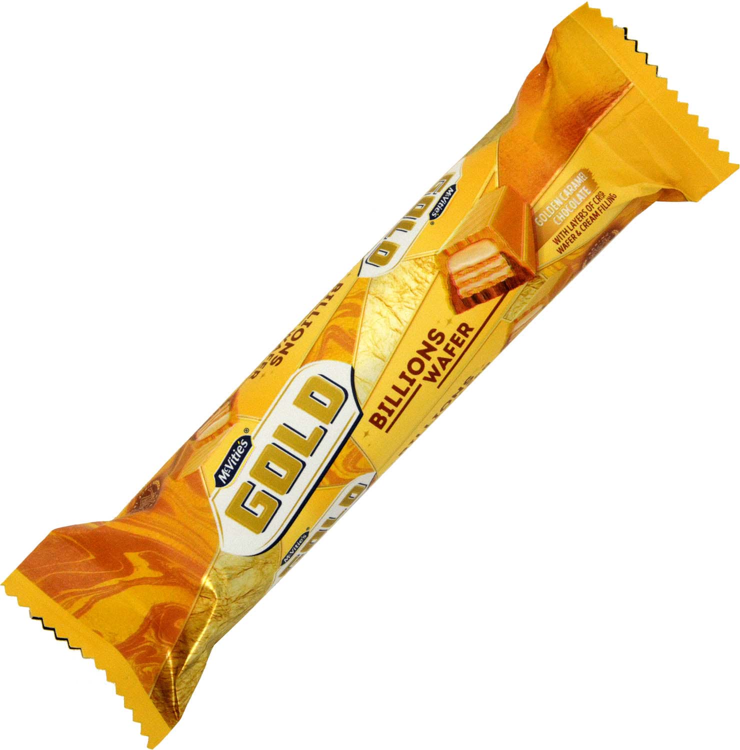 Bild von McVities Gold Billions Wafer Caramel 39g