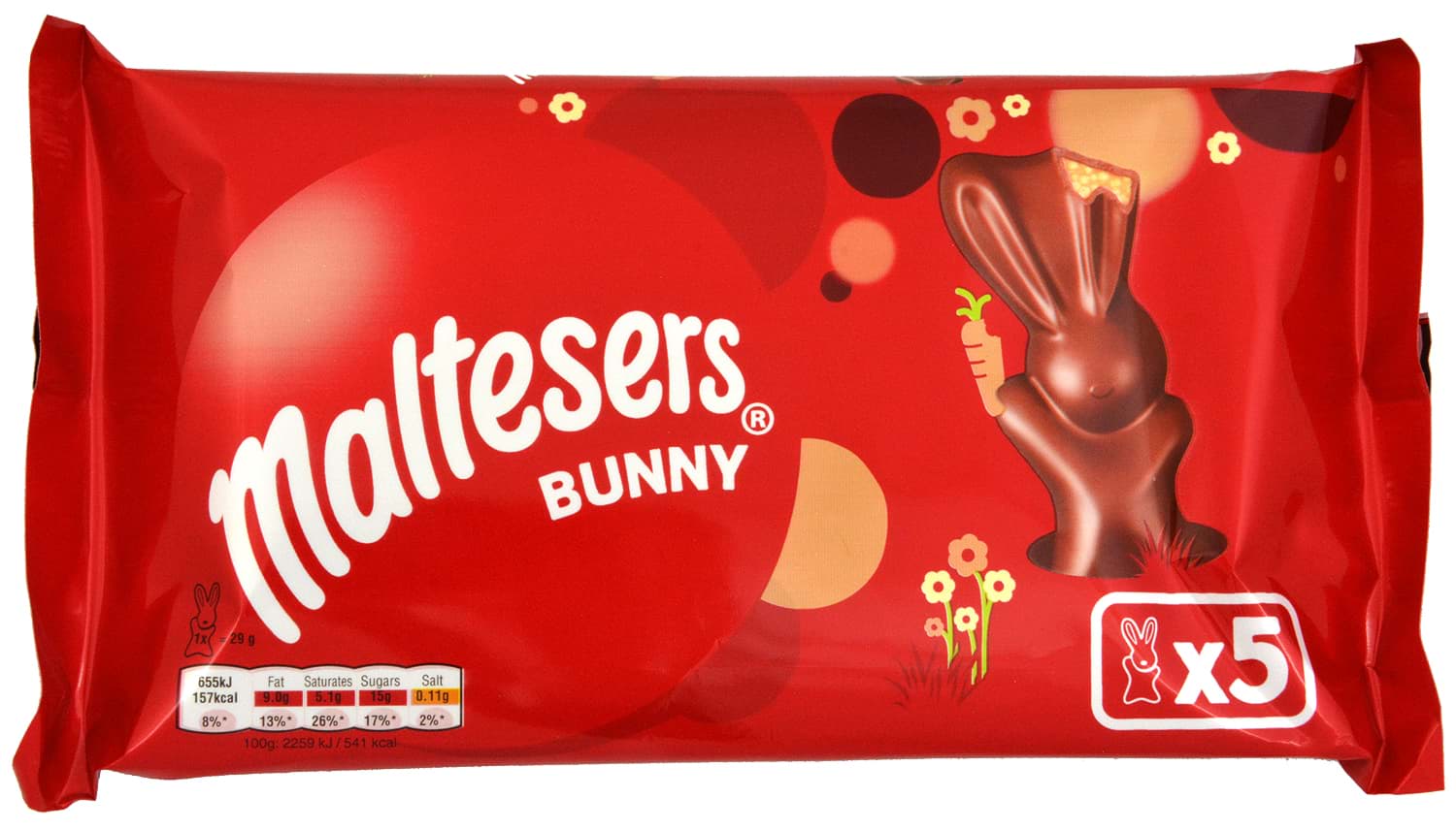 Bild von Maltesers Bunny 5er-Pack 145g