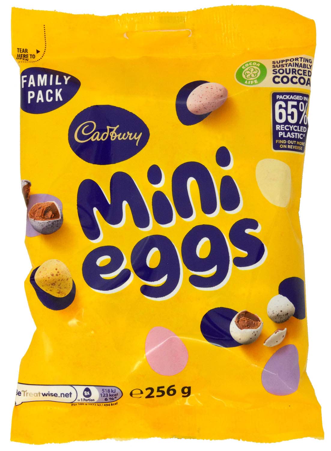 Bild von Cadbury Mini Eggs 256g-Tüte