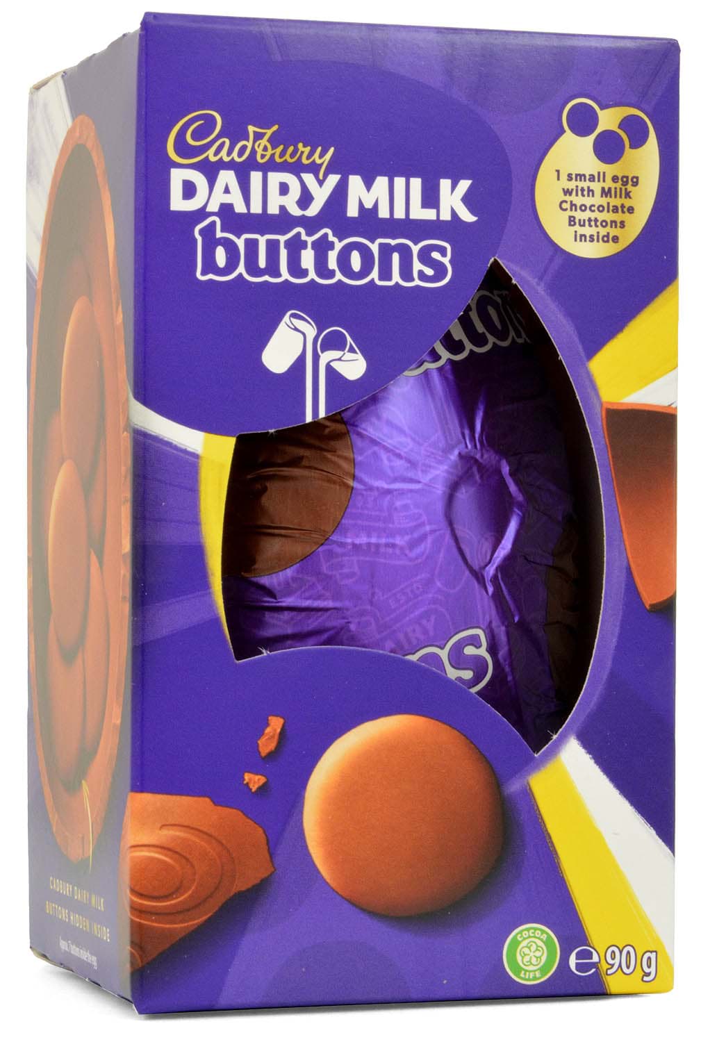 Bild von Cadbury Small Dairy Milk Buttons Egg 90g