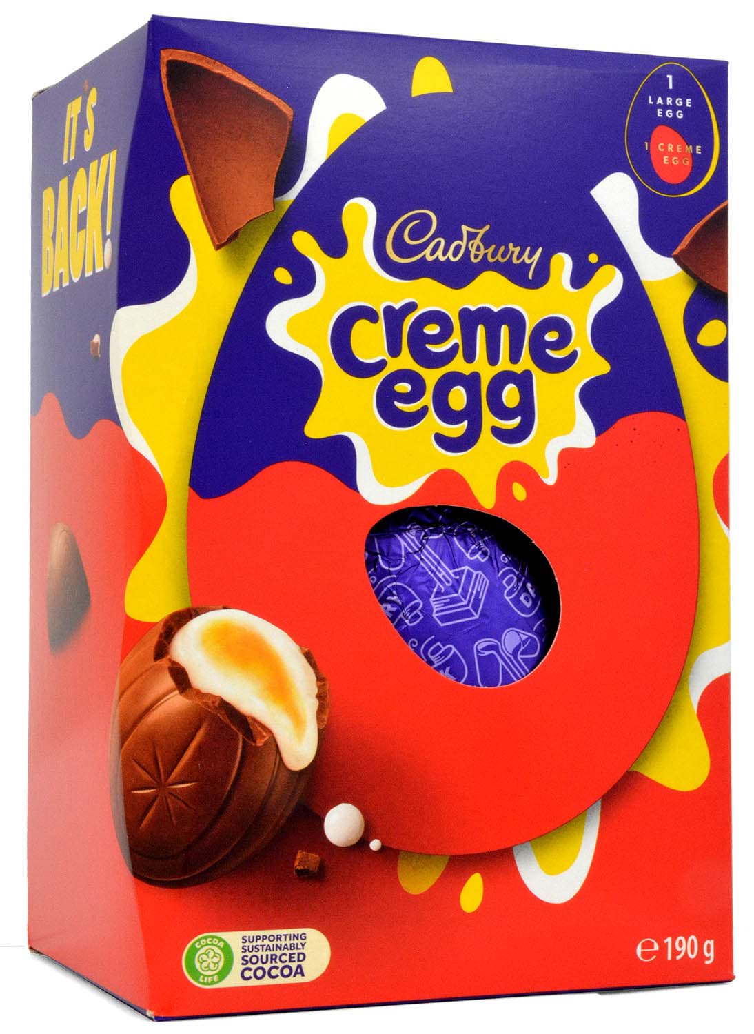 Bild von Cadbury Large Creme Egg Egg 190g