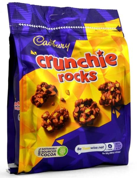 Crumnchie Rocks Michelles Specialities. Cadbury Crunchie Rocks 100g