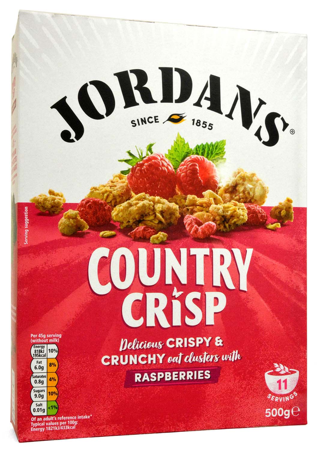 Bild von Jordans Country Crisp Raspberries 450g