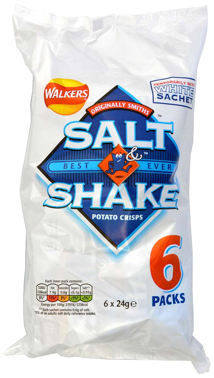 Bild von Smiths Salt & Shake 6 x 24g by Walkers
