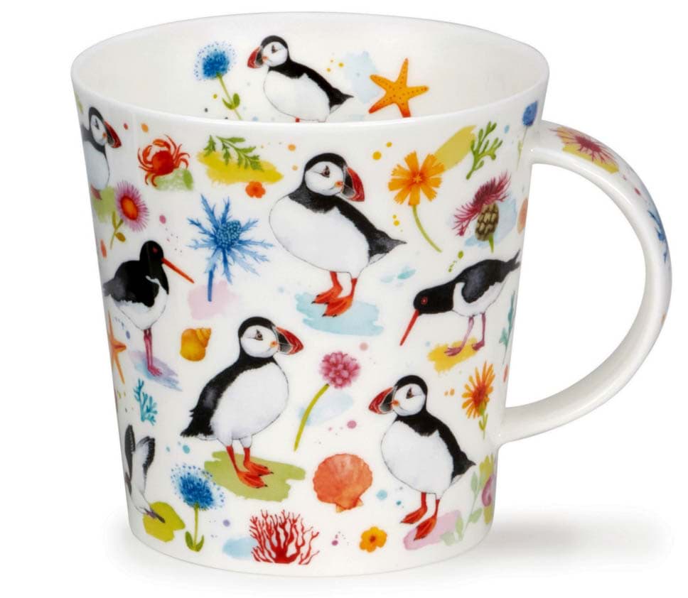 Bild von Dunoon Cairngorm Puffins & Oystercatchers by Caroline Bessey