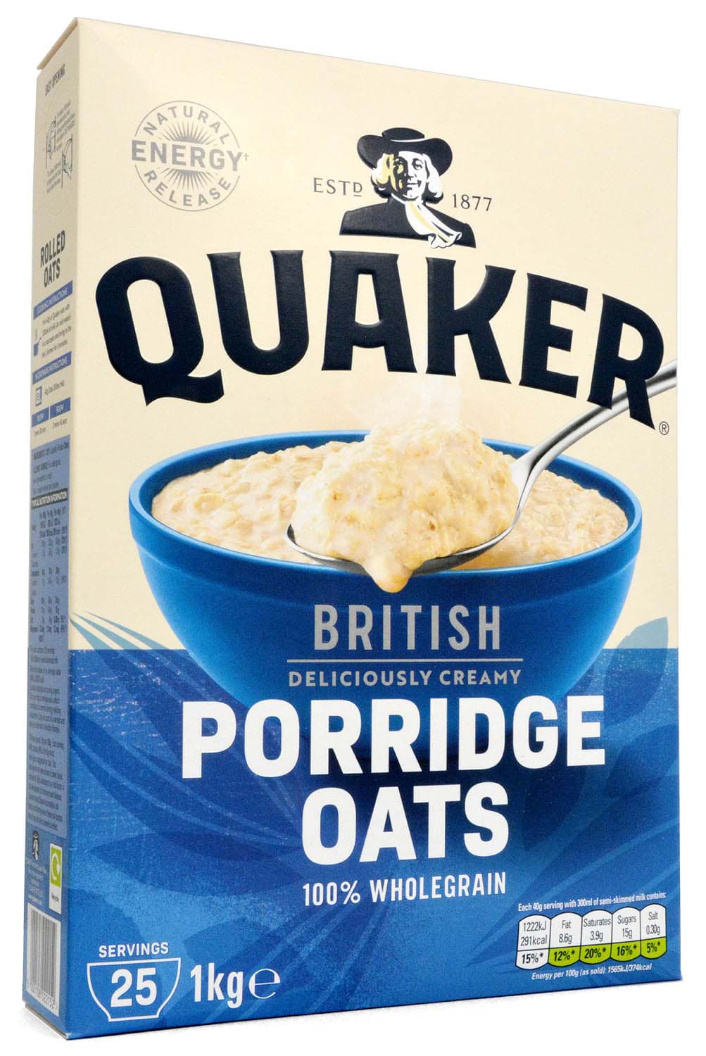 Quaker Porridge Oats 1kg